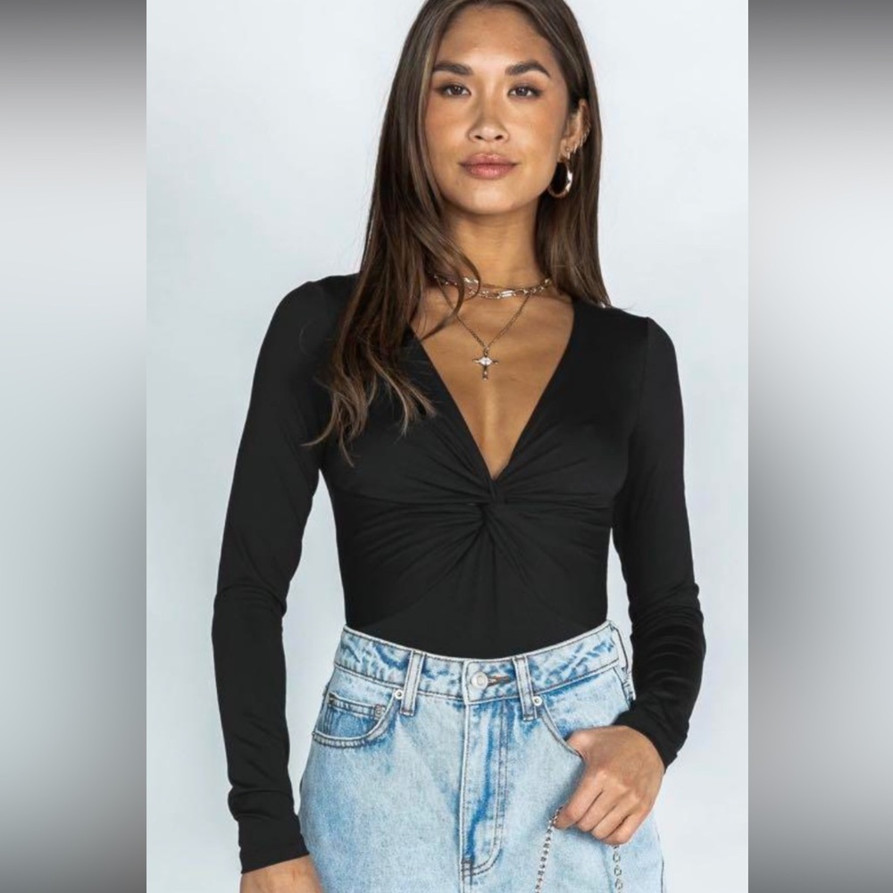 NWT Princess polly mirey bodysuit (brown)